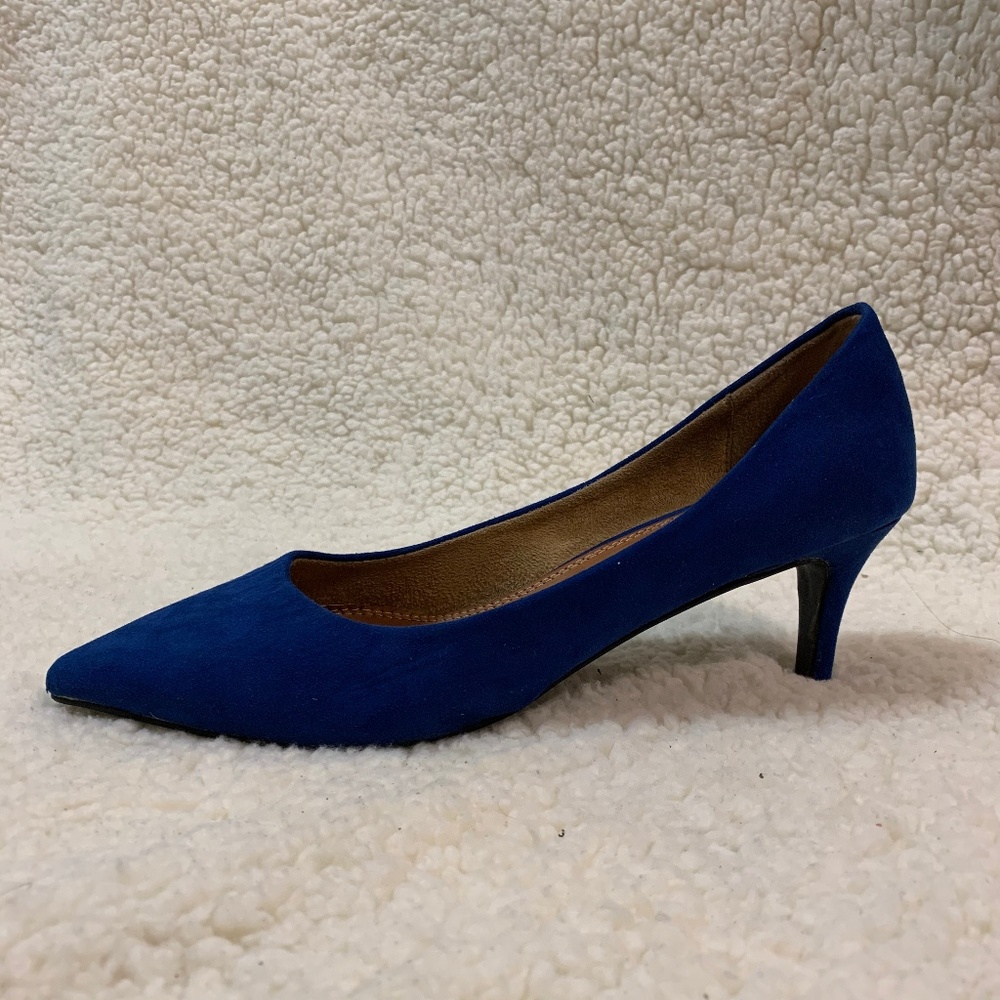 Athena Alexander | 8 Blue Suede Heels
